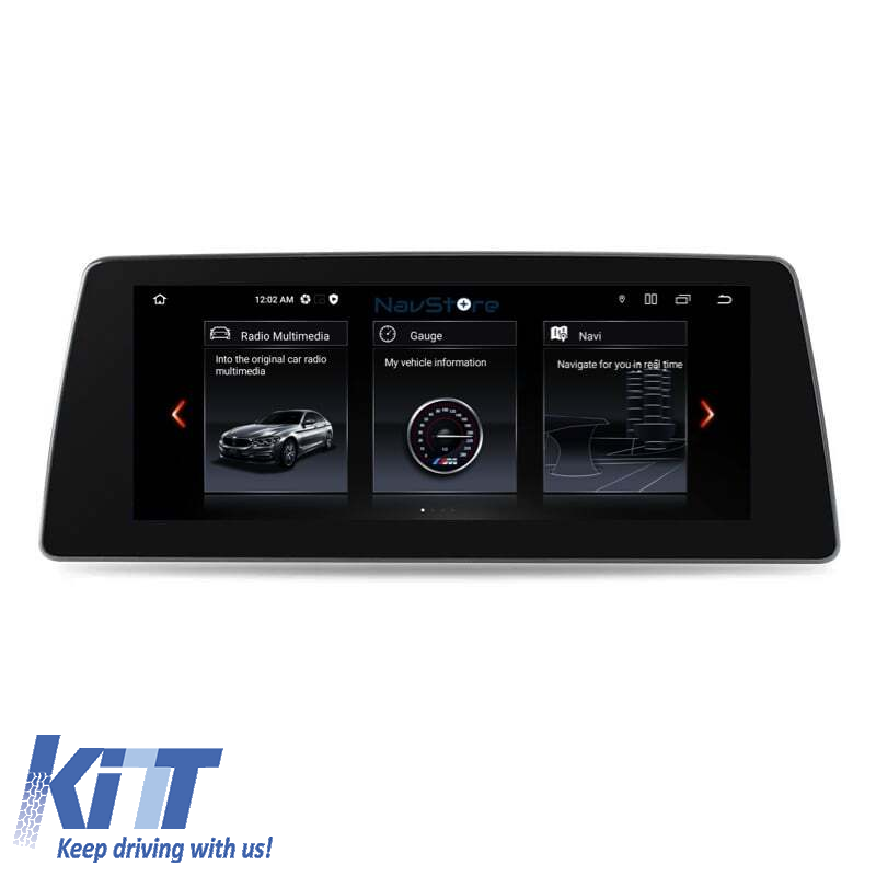 Navigation til BMW Serie 3 E90 E91, Serie 5 E60 E61 (2004-2013), 10,25 tommer, 4Gb RAM, 64Gb lager, Carplay - Billede 3