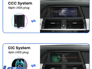 Navigation til BMW X5 E70, X6 E71 (2007-2013), 10,25 tommer, 4Gb RAM, 64Gb lager, Carplay