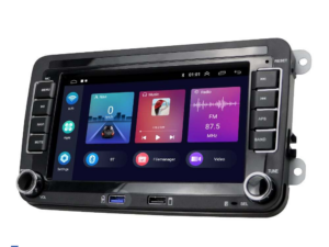 Navigation til Skoda, 7 tommer, 4Gb RAM, 64Gb lager, Apple Carplay Android Auto