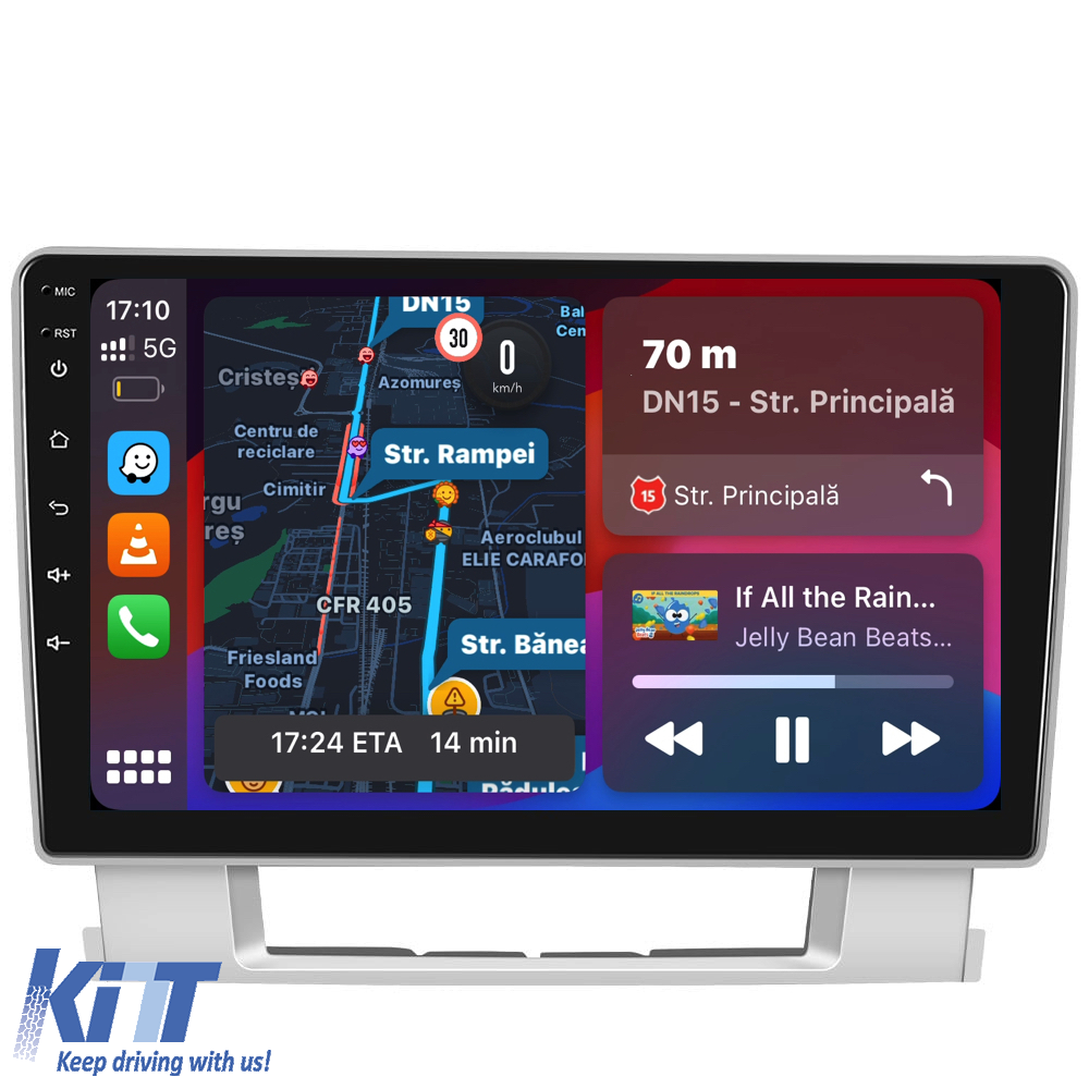 Navigation til Opel Astra J, (2010 - 2015), 9 tommer, 4 GB RAM, 64 GB lager, Carplay - Billede 3