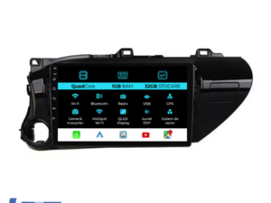 Navigation til Toyota Hilux 2015+, 10 tommer, 1Gb RAM, 32Gb lager, Carplay