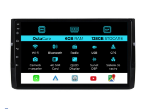 Navigation til Skoda Kodiaq, (2016-2024), 10 tommer, 6 GB RAM, 128 GB lager, Carplay.