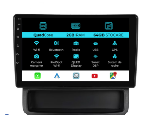 Navigation til Renault Trafic, (2010 - 2014), 10 tommer, 2 GB RAM, 64 GB lager, Carplay