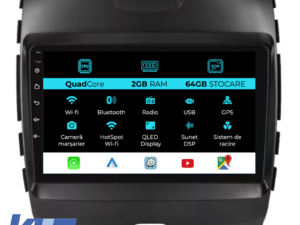 Navigation til Ford Edge, 2015 - 2021, 9 tommer, 2 GB RAM, 64 GB lager, Carplay