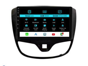 Navigation dedikeret til Opel Karl (2015 - 2019), 9 tommer, 4 GB RAM, 64 GB lager, Carplay.