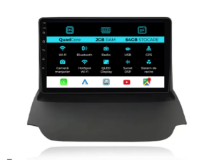 Navigation til Ford EcoSport, 2013 - 2016, 9 tommer, 2 GB RAM, 64 GB lager, Carplay