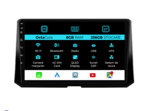 Navigation til Toyota Corolla, 2019 - 2025, 10 tommer, 8Gb RAM, 256Gb lager, Carplay
