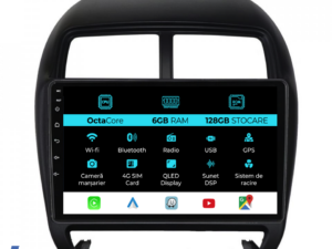Navigation til Mitsubishi ASX, 2016 - 2019, 9 Tommer, 6Gb RAM, 128Gb Lager, Carplay