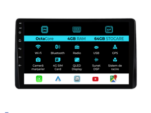 Navigation til Renault Arkana, 2019 - 2023, 10 tommer, 4Gb RAM, 64Gb lager, Carplay