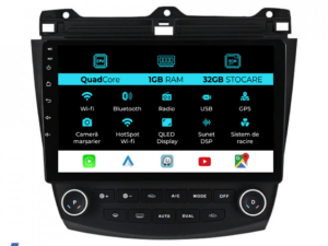 Navigation til Honda Accord VII (2003 - 2008), 10 tommer, 1Gb RAM, 32Gb lager, Carplay