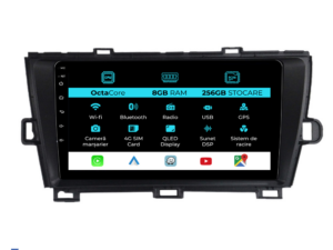 Navigation til Toyota Prius W3 (2009 - 2015), 9 tommer, 8 GB RAM, 256 GB lager, Carplay