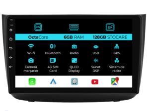 Navigation til Mercedes Vito, Viano (2005-2015), 10 Tommer, 6Gb RAM, 128Gb Lager, Carplay