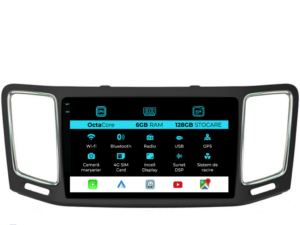 Navigation til Volkswagen Sharan, 2012-2019, 9 tommer, 6 GB RAM, 128 GB lager, Carplay