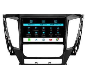 Navigation til Mitsubishi Pajero, 2016-2018, 9 tommer, 4 GB RAM, 64 GB lager, Carplay