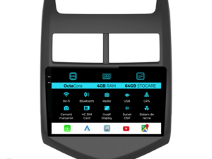 Navigation til Chevrolet Aveo, 2012-2014, Incell 9 Tommer, 4Gb RAM, 64Gb Lager, Carplay