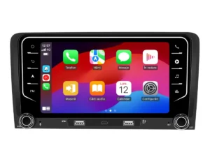 Navigation til Audi A3 8P1 (2003 - 2013), 7 tommer, 2 GB RAM, 64 GB lager, Carplay