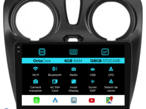 Navigation til Dacia Dokker Lodgy (2012-2020), Incell 9 Tommer, 6Gb RAM, 128Gb Lager, Carplay