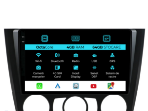 Navigation til BMW 1 Series E82 E88 E81 E87 (2004-2011), 9 tommer, 4Gb RAM, 64Gb lager, Carplay