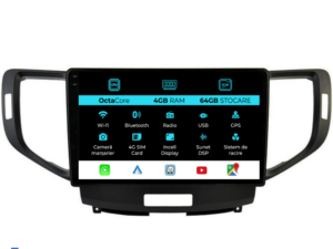 Navigation til Honda Accord, 2008-2012, Incell 9 tommer, 4 GB RAM, 64 GB lager, Carplay