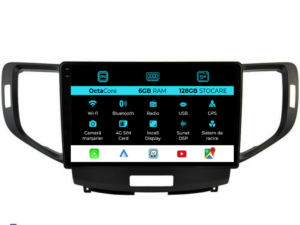 Navigation til Honda Accord, 2008-2012, Incell 9 Tommer, 6Gb RAM, 128Gb Lager, Carplay