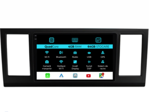 Navigation til Volkswagen Transporter T6 (2016 - 2020), QuadCore, 9 tommer, 4Gb RAM, 64Gb lager, Carplay