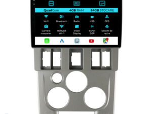 Navigation til Dacia Logan 1 (2004-2008), QuadCore, 9 tommer, 4GB RAM, 64GB lager, Carplay
