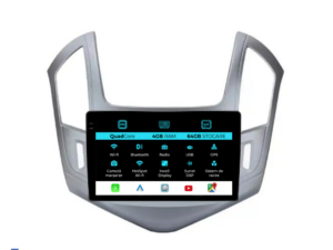 Navigation til Chevrolet Cruze, 2012-2015, QuadCore, 9 tommer, 4Gb RAM, 64Gb lager, Carplay