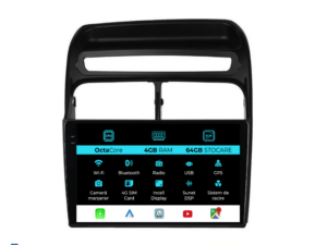 Navigation til Fiat Linea (2006-2012), 9 tommer, 4Gb RAM, 64Gb lager, Carplay