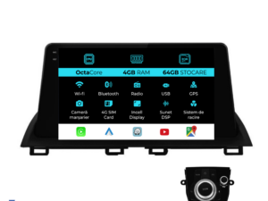 Navigation til Mazda 3, (2013-2018), 9 tommer, 4Gb RAM, 64Gb lager, Carplay