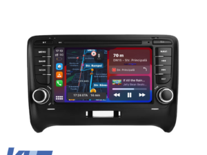 Navigation til Audi TT, 2006-2014, 7 tommer, 2GB RAM, 32GB lager, Carplay