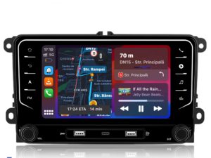 Navigation til Volkswagen, QuadCore, 7 tommer, 4Gb RAM, 64Gb lager, Apple Carplay Android Auto