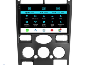 Navigation til Ford Mondeo 3, 2000-2007, 9 tommer, 2Gb RAM, 32Gb lager, Carplay