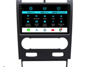 Navigation til Ford Mondeo 3, (2000-2007), 9 Tommer, 8Gb RAM, 256Gb Lagerplads, Carplay