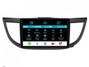 Navigation til Honda CR-V, 2012-2016, 9 Tommer, 8Gb RAM, 256Gb Lagerplads, Carplay