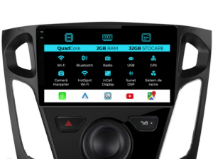 Navigation til Ford Focus 3 (2012-2018), 9 tommer, 2Gb RAM, 32Gb lager, Carplay.