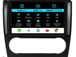 Navigation til Mercedes C-Klasse W203, CLK W209 (2005 - 2009), 9 tommer, 8Gb RAM, 256Gb lager, Carplay