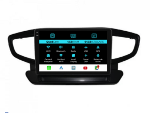 Navigation til Hyundai Ioniq, 2016 - 2022, QuadCore, 9 Tommer, 4Gb RAM, 64Gb Lager, Carplay