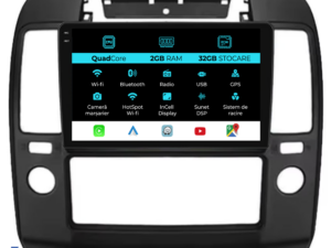 Navigation til Nissan Navara, (2004-2010), 9 tommer, 2Gb RAM, 32Gb lager, Carplay