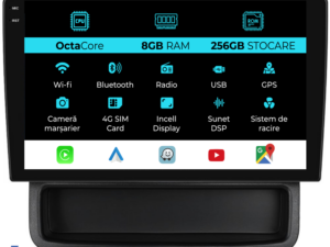 Navigation til Nissan Primastar, (2010-2014), 10 Tommer, 8Gb RAM, 256Gb Lagerplads, Carplay