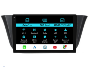 Navigation til Iveco Daily, 2014-2021, 9 Tommer, 6Gb RAM, 128Gb Lager, Carplay