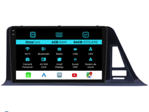 Navigation til Toyota CHR (2016-2020), 9 tommer, 4 GB RAM, 64 GB lager, Carplay
