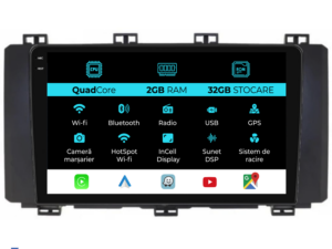 Navigation til Seat, Ateca (2016-2021), 9 tommer, 2Gb RAM, 32Gb lager, Carplay