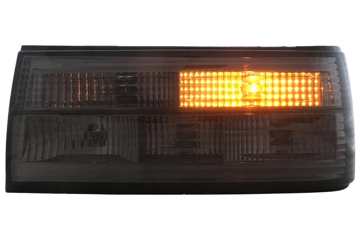 Baglygter velegnede til BMW 3 Series E30 Facelift Sedan Cabrio Touring (1987-1994) Smoke - Billede 3