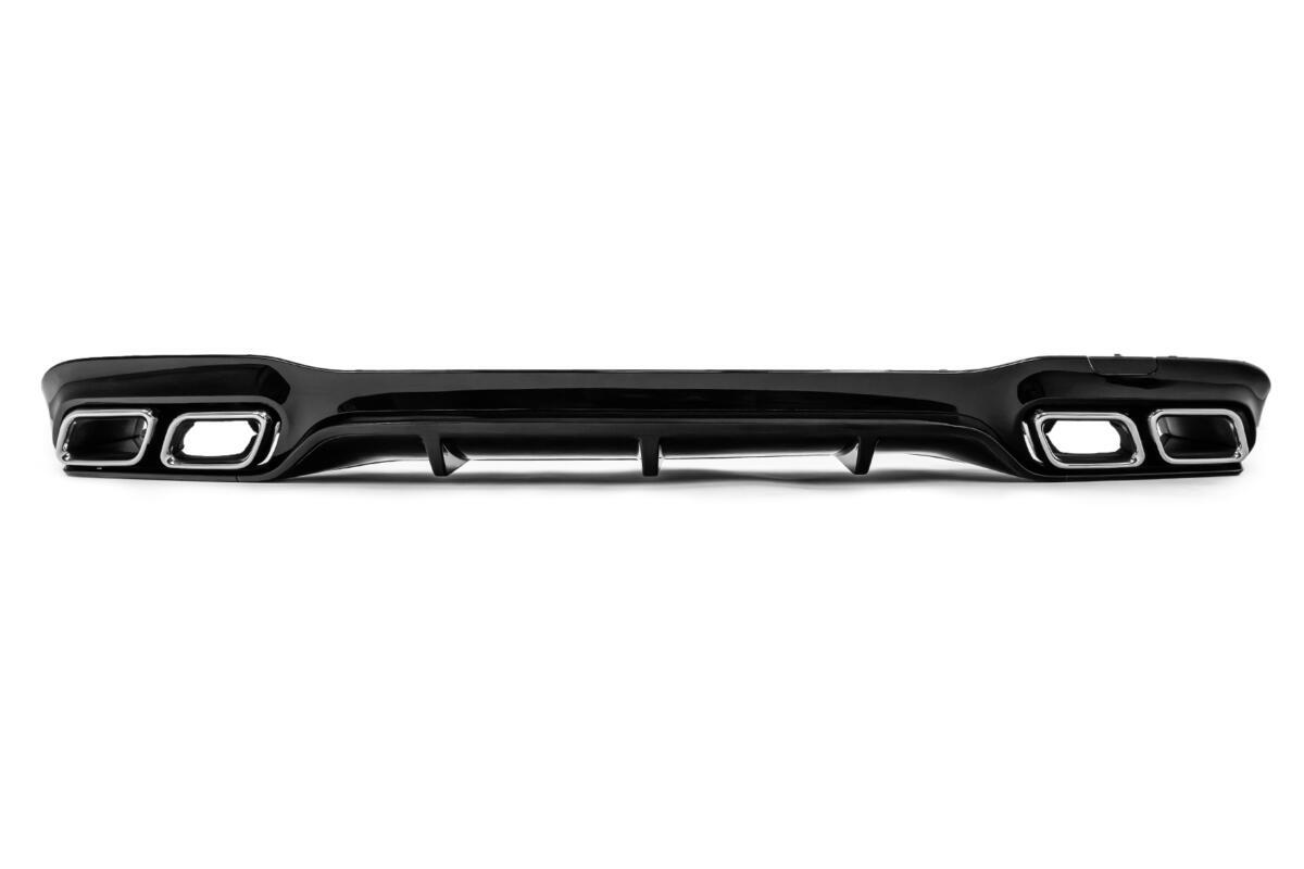 Bageste kofanger luftdiffuser egnet til Mercedes E-Class W213 S213 Sport Line (2016-2019)