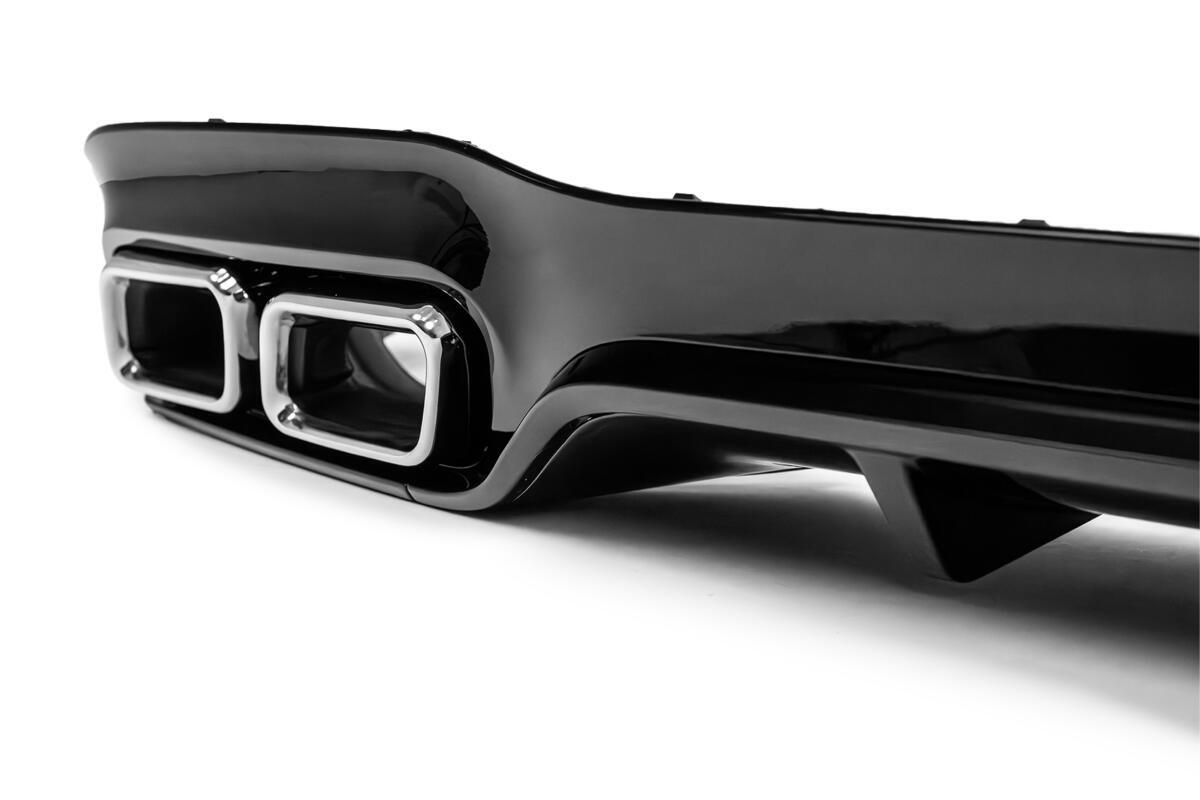 Bageste kofanger luftdiffuser egnet til Mercedes E-Class W213 S213 Sport Line (2016-2019) - Billede 3