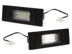 LED nummerpladelys egnet til BMW E63, E64, E81, E87, E85, E86