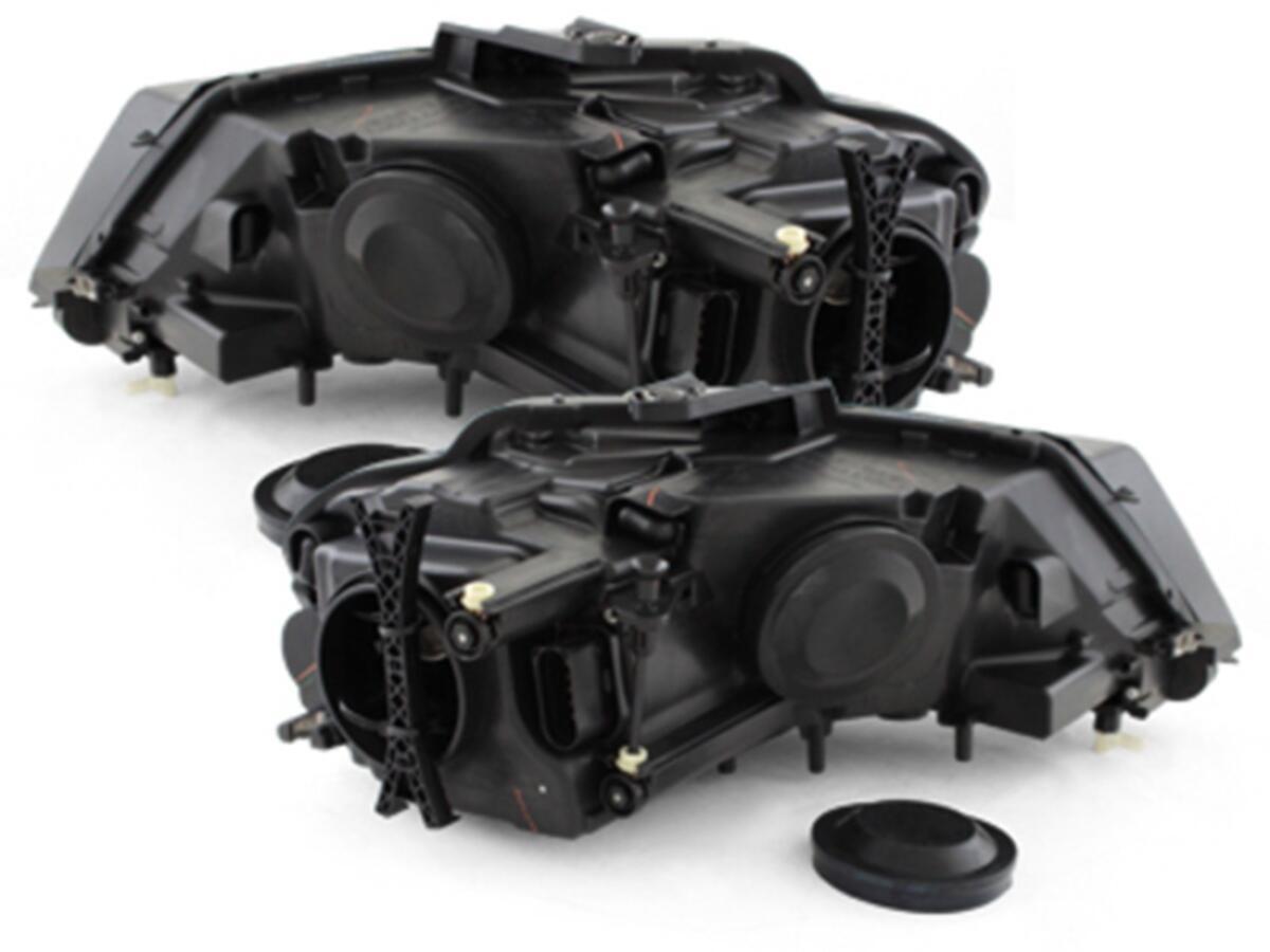 LED DRL-forlygter velegnede til Audi A3 8P 8P1 8PA (2009-2013) Facelift Design med dagkørelys i sort. - Billede 3